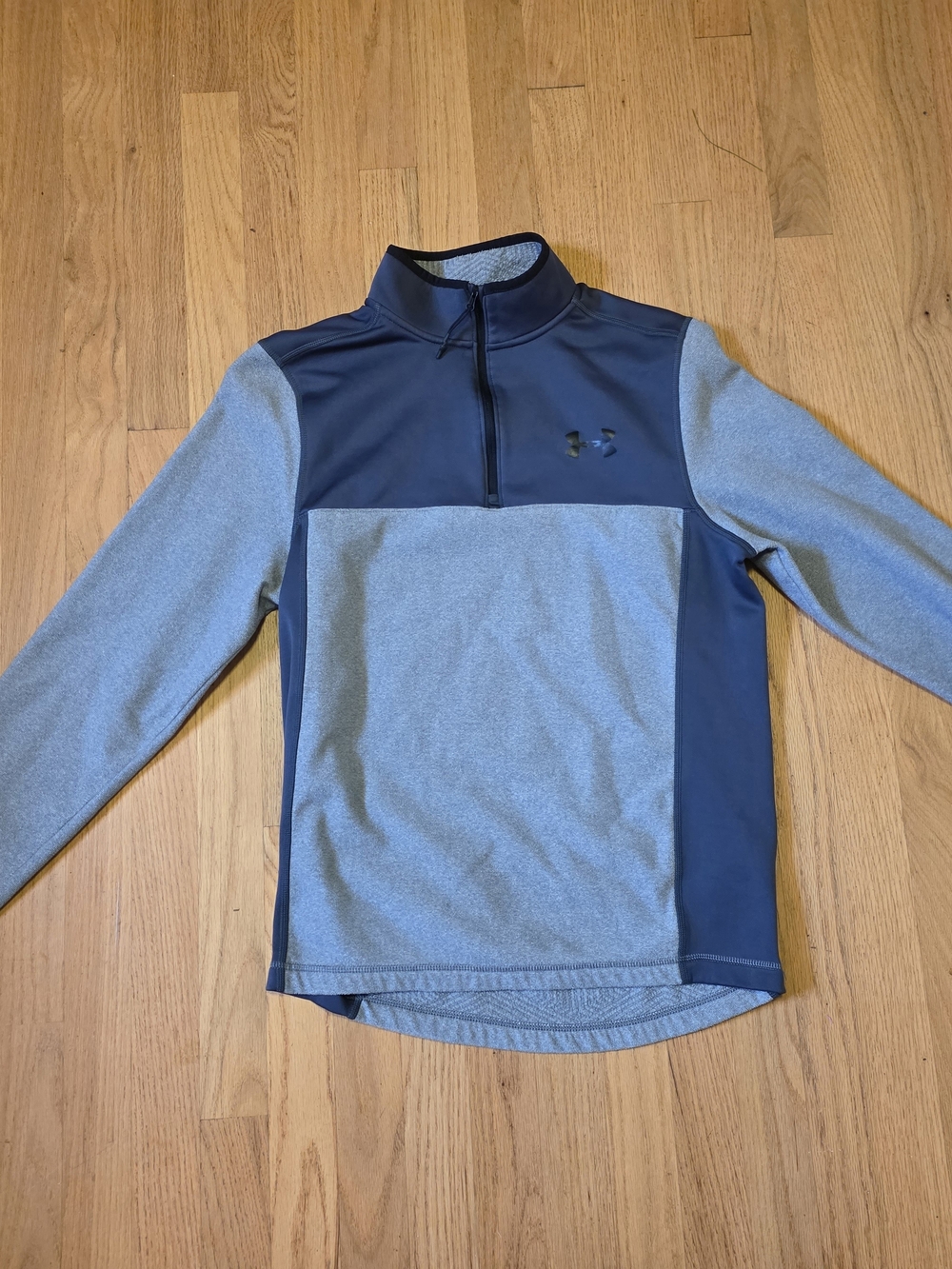 Under Armour Men’s Grey Quarter-Zip Performance Sweater